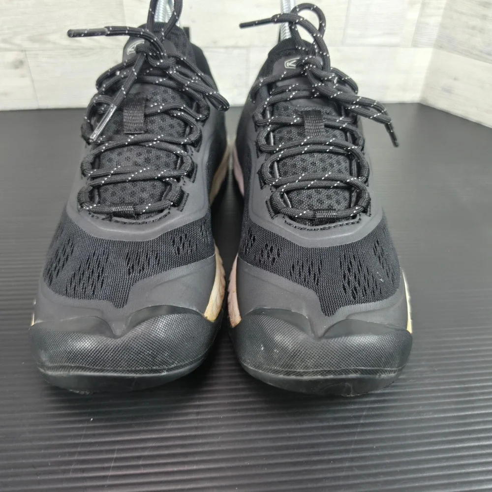 Keen NXIS EVO Low Hiking Shoes Womens 6.5 Black Trail Sneakers 1025915